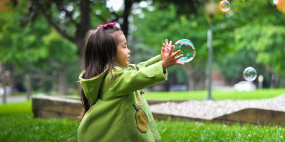 Bubble fun.